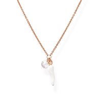 Collana Amen Donna in Argento Cristallo CLCORB